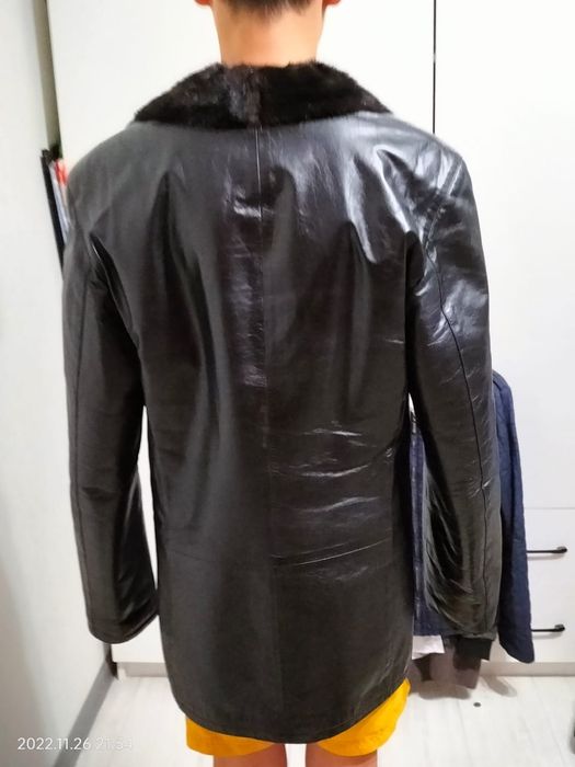 Продам кожаную дубленку