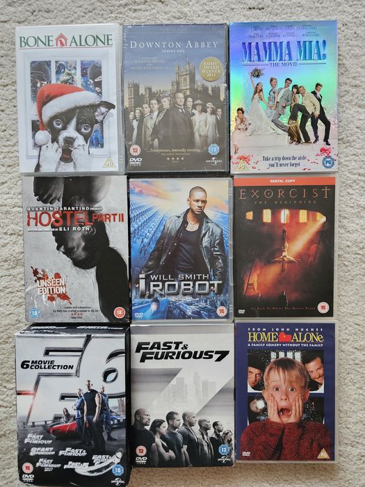 Оригинални  DVD  на Английски език от лична колекция