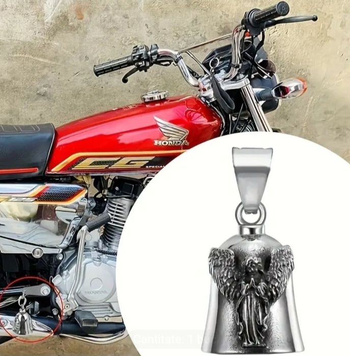 Clopotel norocos motocicleta gremlin bell