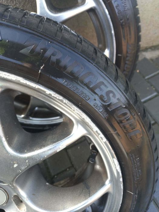 Джанти 5х100 със зимни гуми 17цола