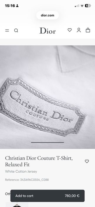 Тениска Christian D* i or