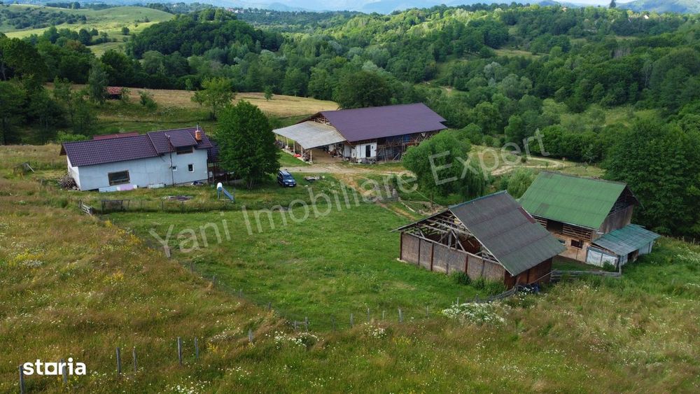 Fermă de animale + teren de vânzare în comuna Bughea de Jos, Argeș.