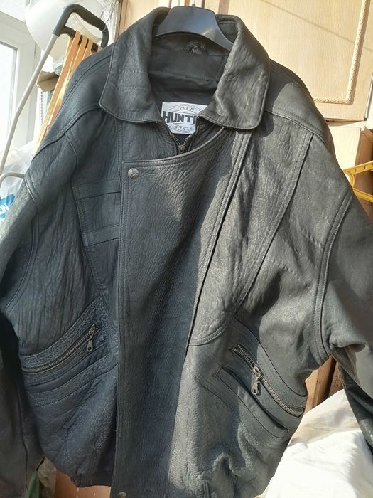 geaca piele naturala pentru barbati XXL