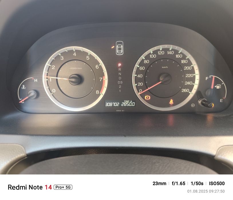 Honda Accord 2008 Хонда Аккорд 2.4l AWD