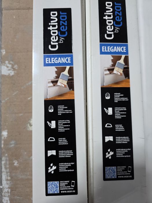 Plinta decorativa, 33.6m,  L 240cm, H 6cm, A 2cm + Fierastrau 45-90°