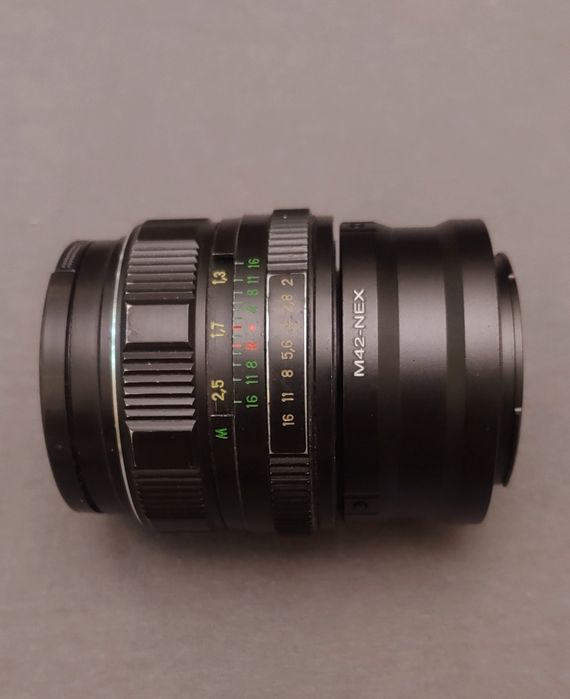 Гелиос 44М-4 + Sony e адаптер