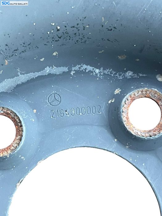 Janta Roata Rezerva Slim 4Jx17H2 ET34 155 70 R17 5x112 Mercedes E-Class W211 S211 2002 - 2009 Cod 2194000002 [B4197]