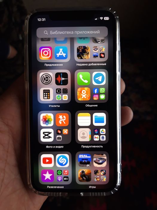 Iphone x  с гарантией 256 г LL/A