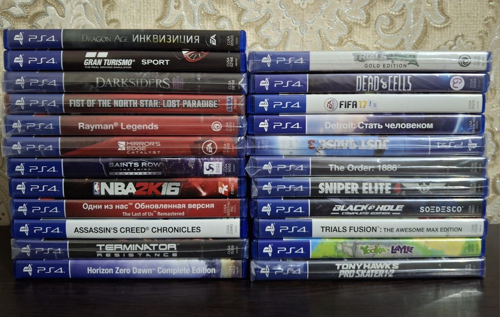 Игры на дисках для приставки Playstation 4 PS4 PS5