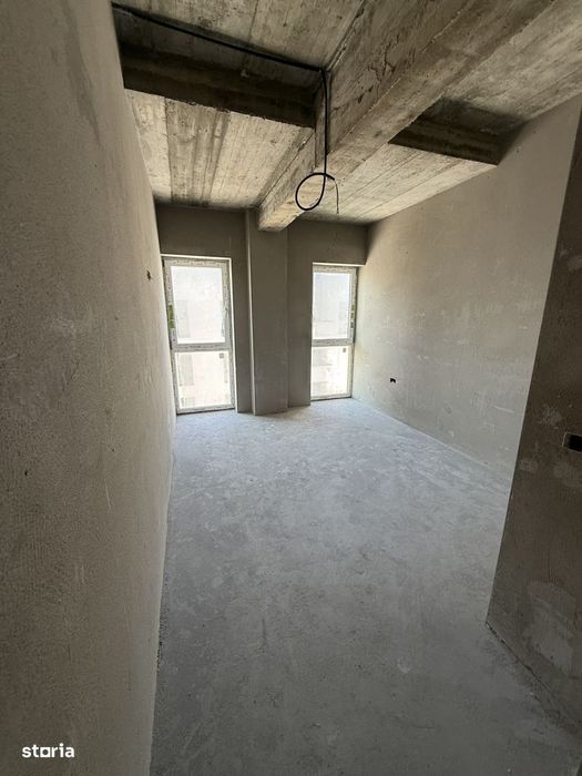 Bloc nou Anton Pann apartament 2 camere SEMIFINISAT parcare exterioara