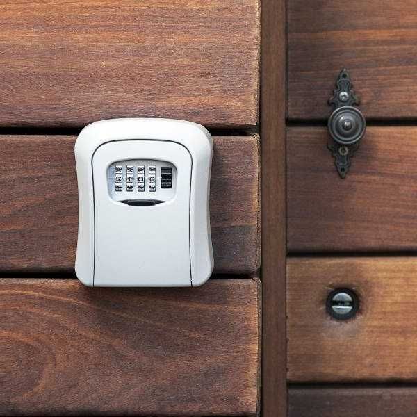 Seif pentru chei cu cod numeric din 4 cifre, rezistent la apa - NOU