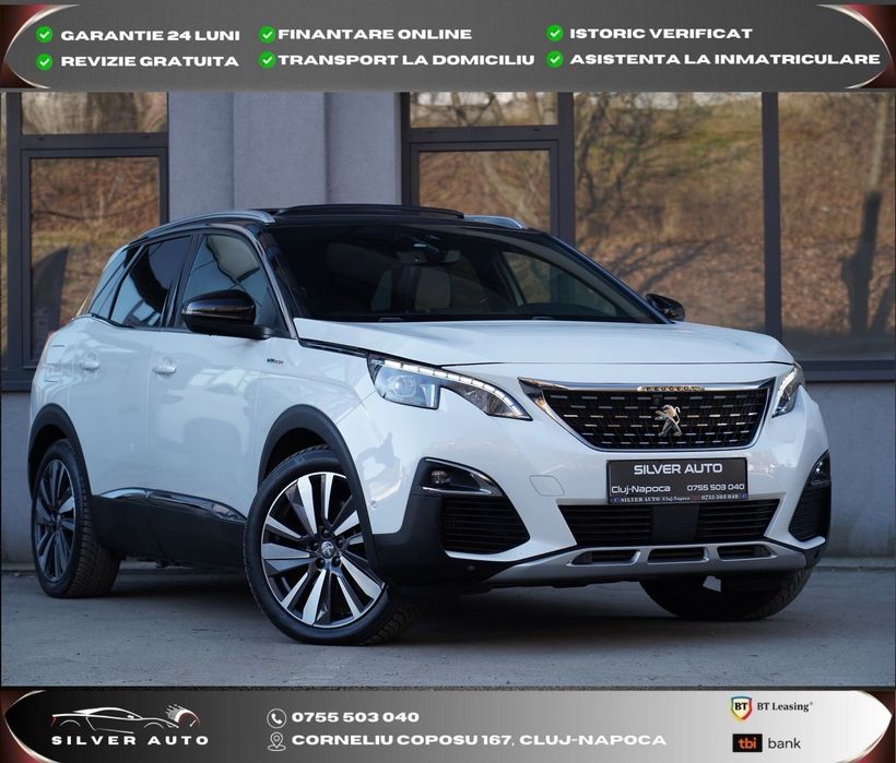 Peugeot 3008 4x4 300 cp GT Full Hybrid  Trapa Garantie 24 luni