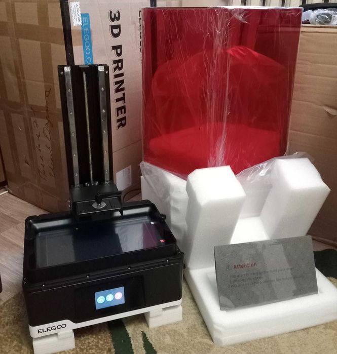 Фотополимерный 3д принтер - Elegoo Jupiter SE