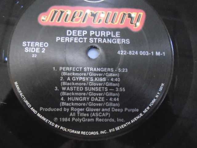 винил  пластинка  Deep Purple – Perfect Strangers