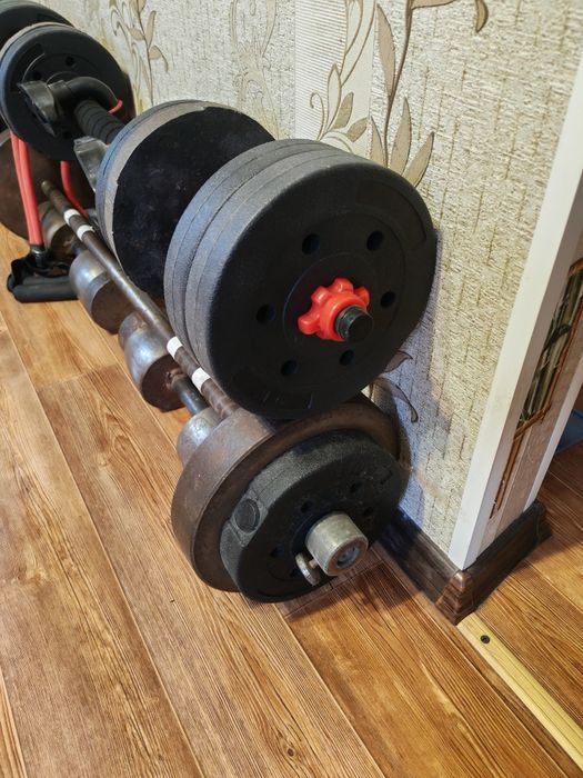 Продам штангу и гантели!