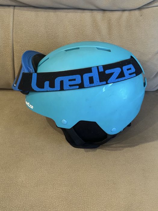 Ски каска Wedze H 100 Jr + маска/очила