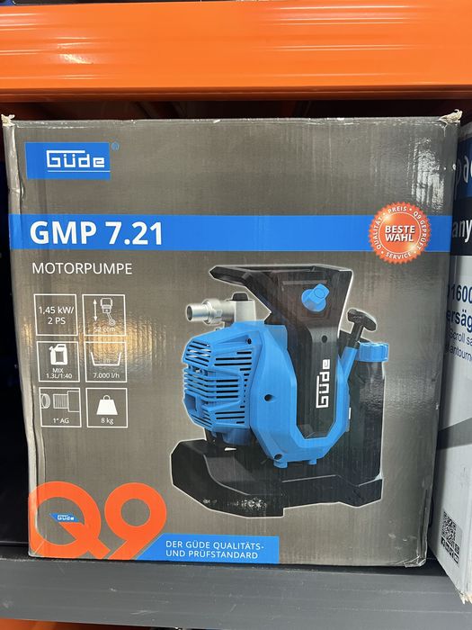 Бензинова помпа за вода Güde GMP 7.21 - 1  Цол /двутактов двигател