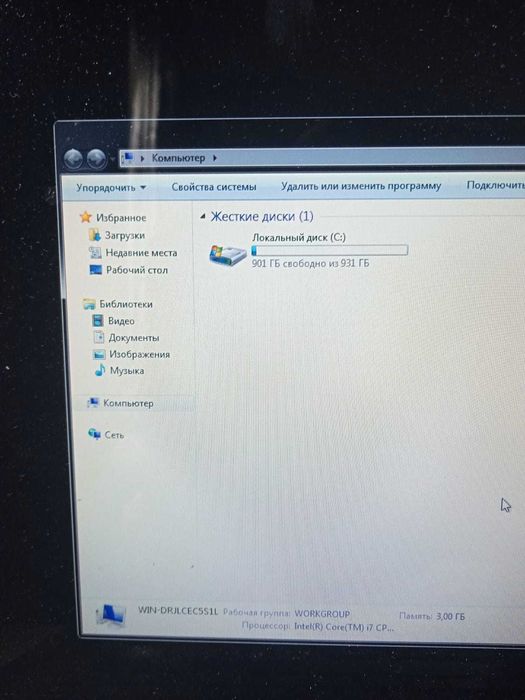 Ноутбук Envy 15, Core i7-1.60GHz