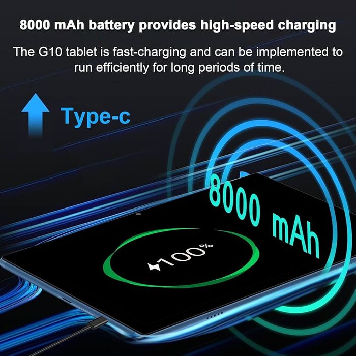 Таблет Goodtel G10, 10.1", Octa-Core, 14GB RAM, 128GB, 5+8MPкамера