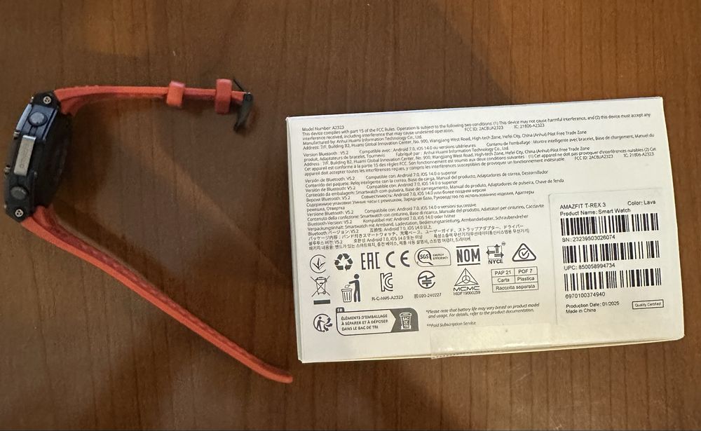 Смартчасы Amazfit T-Rex 3 оригинал