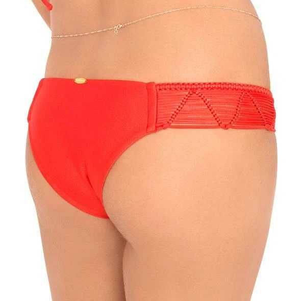 Luli Fama Puneapple Fields долнище на бански размер M Medium Luli Red
