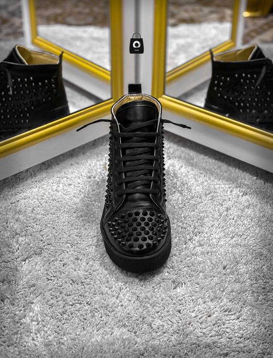 Louboutin High Spike Piele Eco/Catifea Livrare cu Verificare