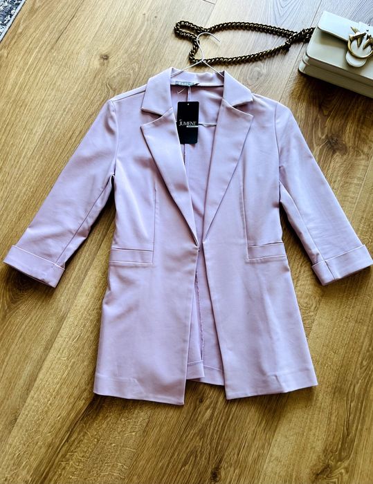 Френско розово сако и сако Reserved