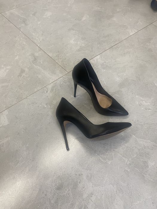 Туфли кожаные шпилька