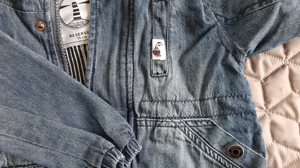 Бебешко дънково яке Reserved