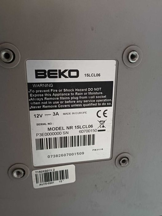 Телевизор BEKO 15" LCD – модел NR 15LCL06