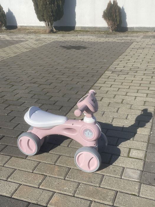 Баланс колело розово