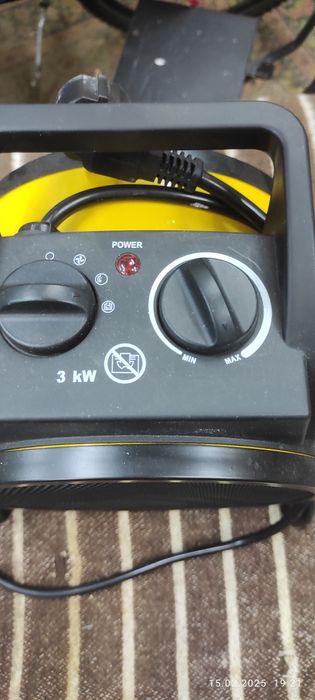 Пушка тепловая, состояние новой