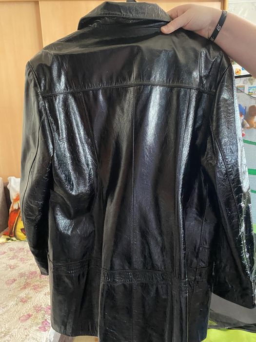 куртка коженая 4хл