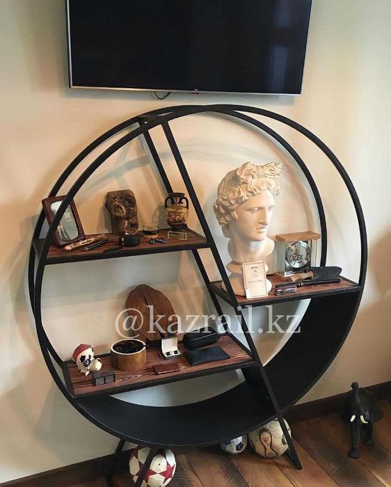 Книжные полки, Стеллажи, Круглые Рейлы, Скамейки ПОД ЗАКАЗ ...