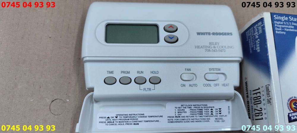 interfata controler WHITE RODGERS  nou 1F80-261