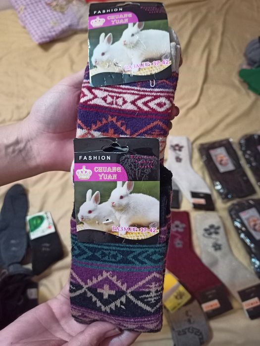 Термо носки колготки с начёсом