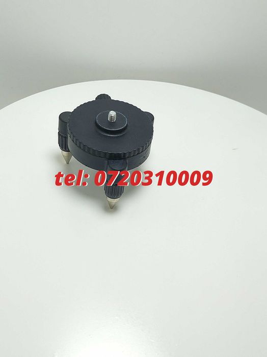 Prindere Rotativ Cu Gheare Compatibile Cu Dispozitiv Nivelare Laser , 360 Grade , Trepied Mic Pentru Masuratori Aliniere Si Trasare In Constructii