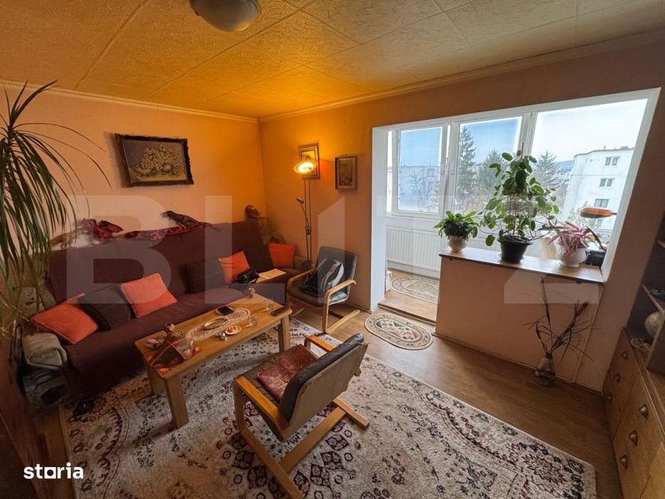 Apartament 3 camere, 49 mp, zona Dambu Pietros