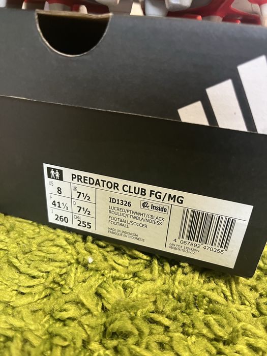 Adidas predator FG/MG