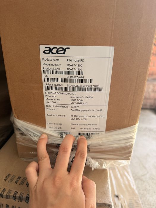 Продам новые моноблоки acer оптом и в розницу