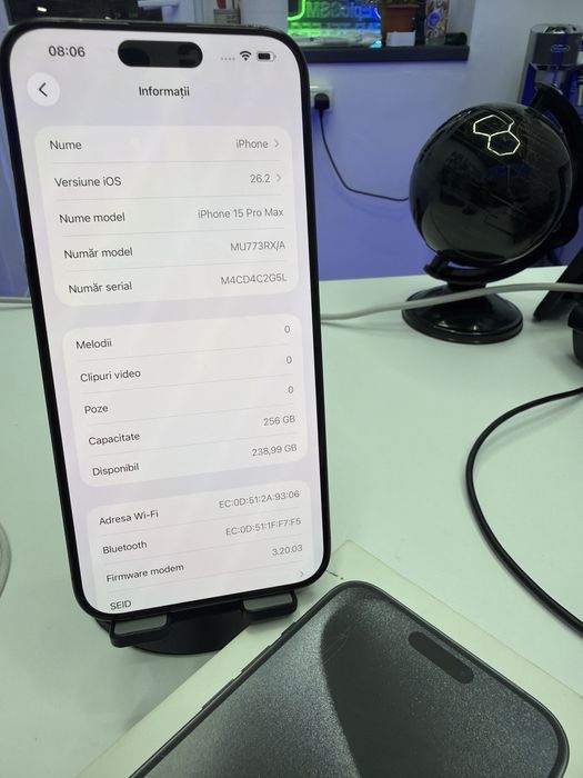 Iphone 15 Pro Max 256Gb Full Box Impecabil
