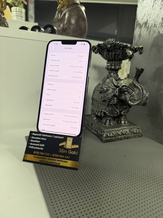 Vand iphone 13 pro max de 128 gb baterie 87%