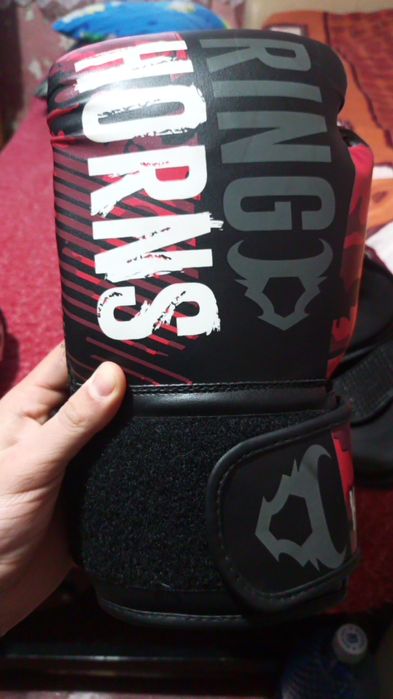 Tibiere knockout double + manusi ringhorns charger