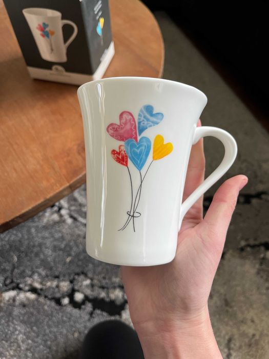 Красива порцеланова чаша за кафе на Hutschenreuther