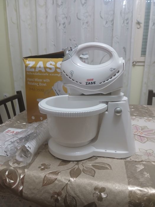Vand mixer cu bol Zass,nou,cu garantie,nefolosit