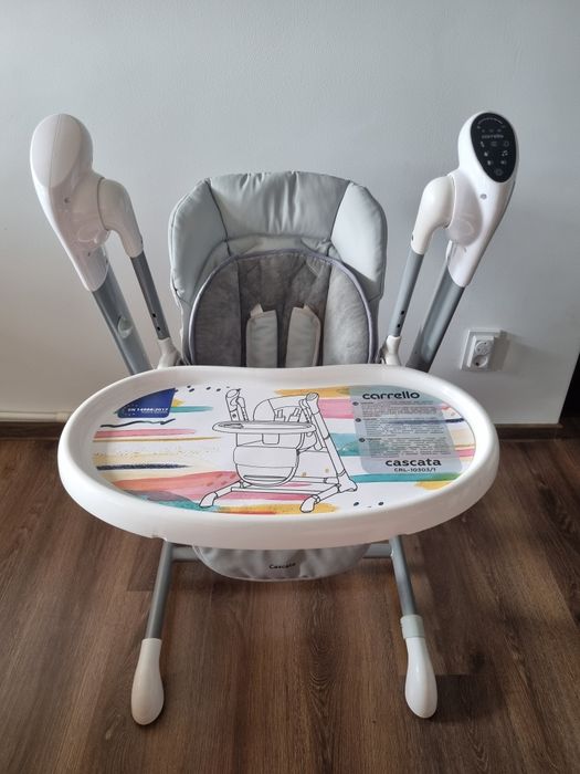 Scaun de masă & leagăn electric Carrello CASCATA – aproape nou