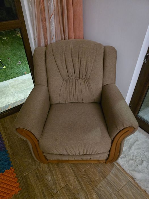 Set Canapea extebsibila + 2 fotolii