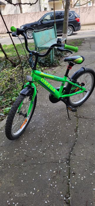 Bicicleta copii 20" Master Omega, verde