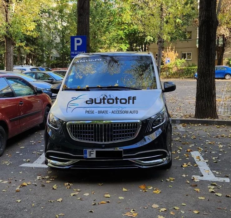 Pachet exterior compatibil VITO V-Class W447 + CAPOTA (2020+)