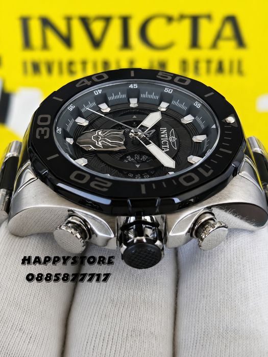 INVICTA Marvel Black Panther Limited edition 48 mm, Инвикта нов мъжки часовник